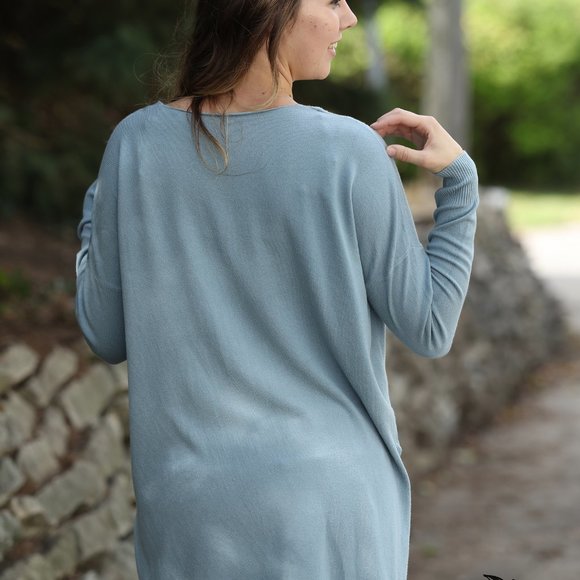 Light blue sweater - Picture 3 of 5